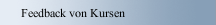 Feedback von Kursen